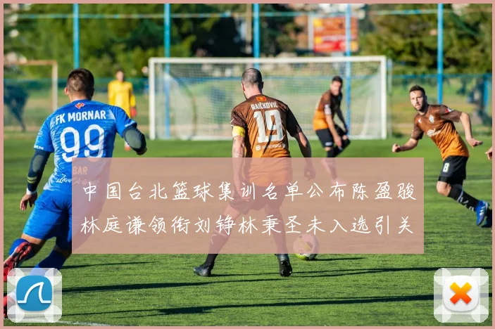 中国台北篮球集训名单公布陈盈骏林庭谦领衔刘铮林秉圣未入选引关注